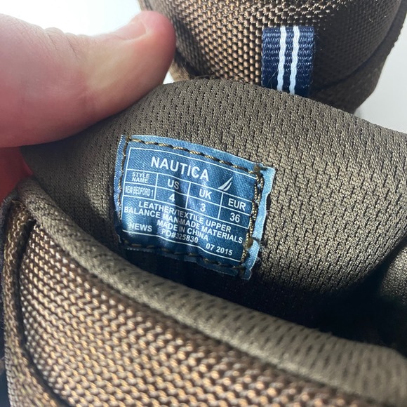 Nautica Boys Youth Brown & Black Winter Boots Size 4 - Picture 8 of 8